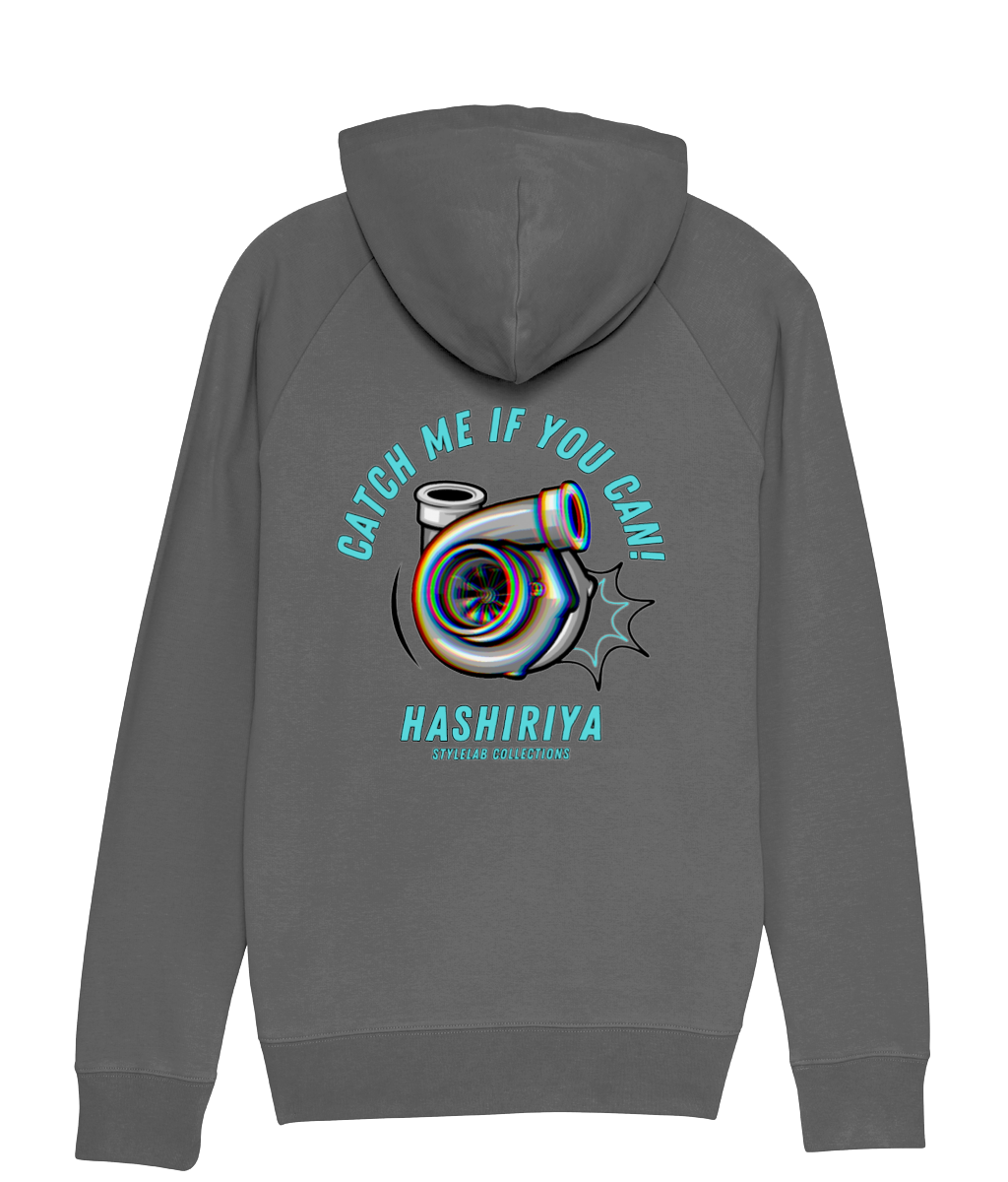 Hashiriya Collection 'Catch Me If You Can' Premium Organic Hoodie