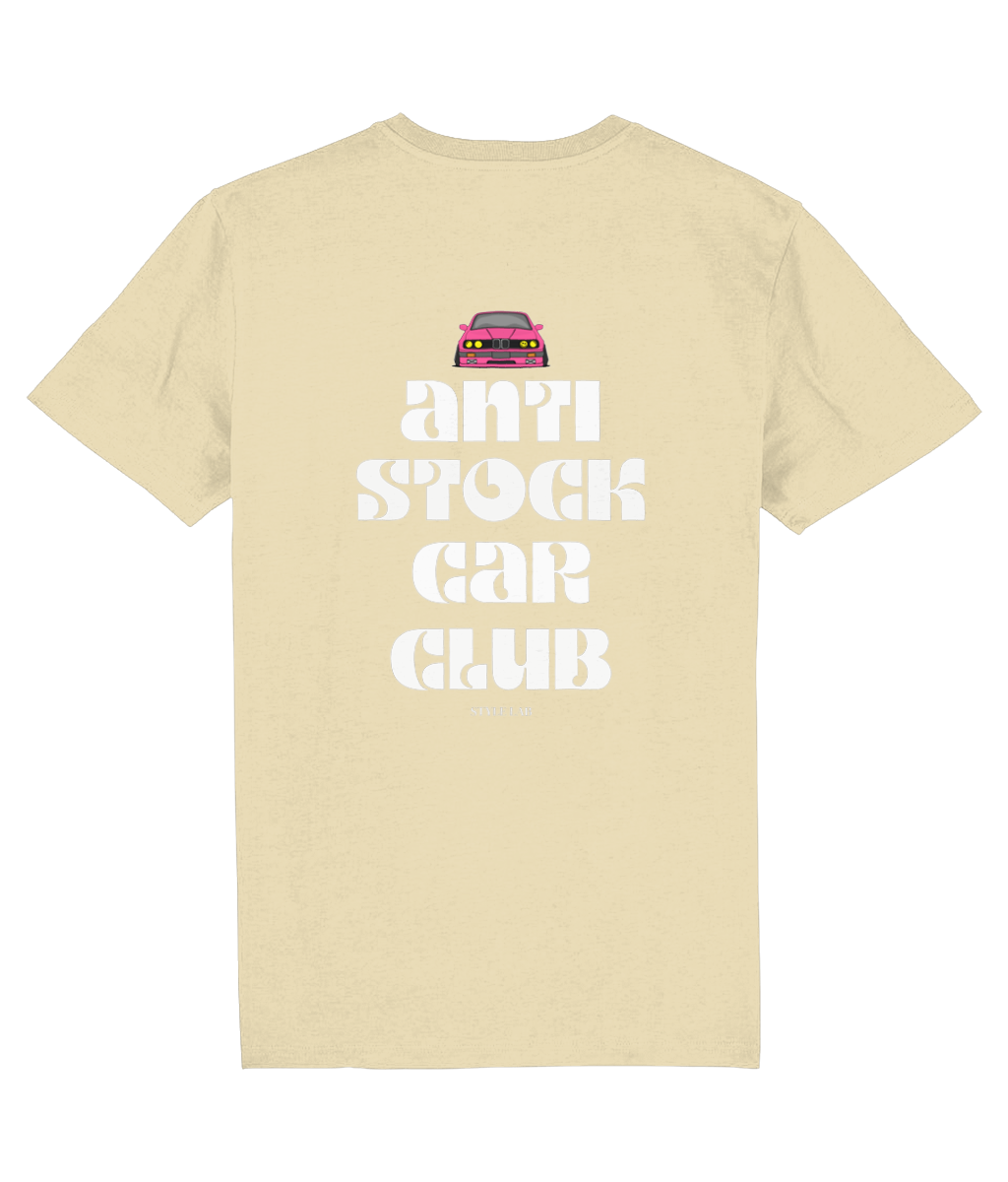 Hashiriya Collection 'Anti Stock Car Club' Organic Unisex T-Shirt